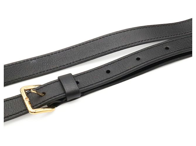 Louis Vuitton Monogram Tuftage On My Side MM Handtasche Schwarz - Ansicht 6