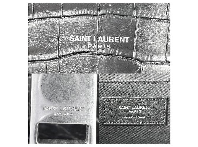 Borsa Saint Laurent Women's North/South Sac de Jour Nero - vista 5