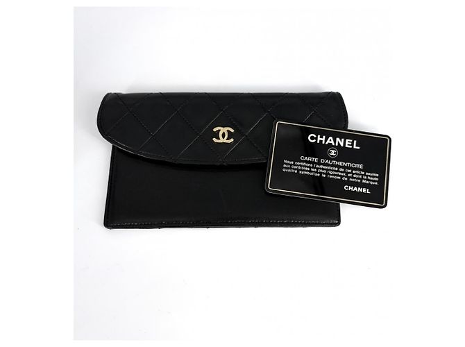 Borsa a Tracolla Chanel Matelassé Nero - vista 13