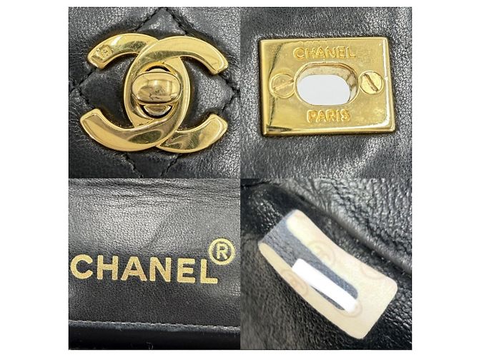 Borsa a Tracolla Chanel Matelassé Nero - vista 5