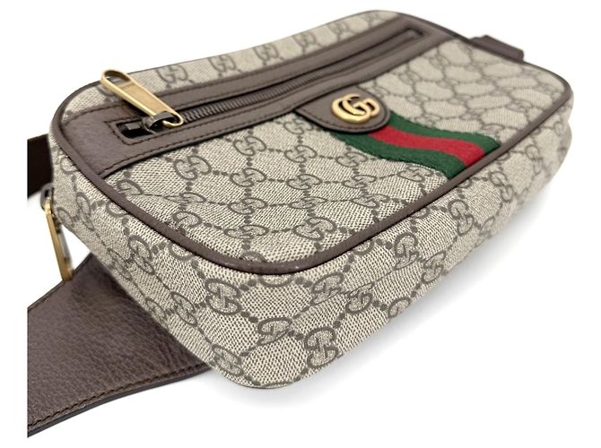 Borsa a tracolla Gucci Ophidia da uomo Marrone - vista 3
