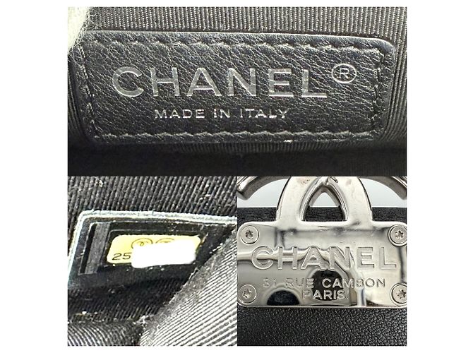 Borsa a tracolla Matelassé da donna Chanel Nero - vista 6