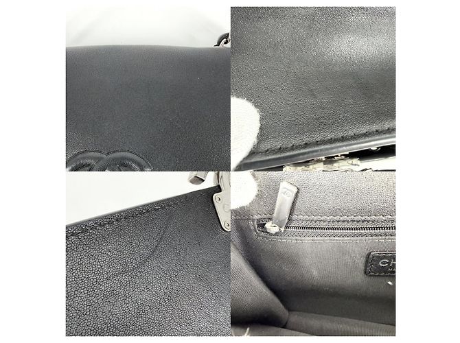 Borsa a tracolla Matelassé da donna Chanel Nero - vista 7