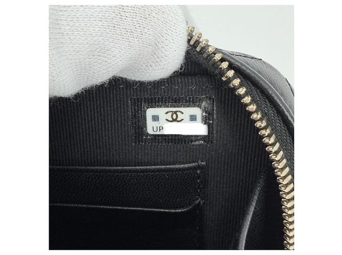 Borsa a tracolla con catena Chanel Matelassé Nero - vista 6