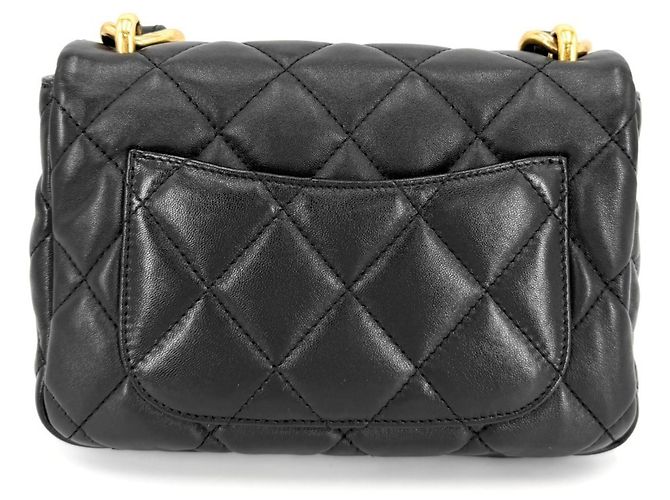 Borsa a tracolla Matelassé da donna Chanel Nero - vista 2