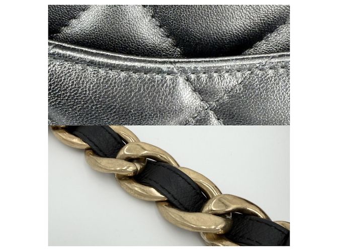 Borsa a tracolla Matelassé da donna Chanel Nero - vista 7