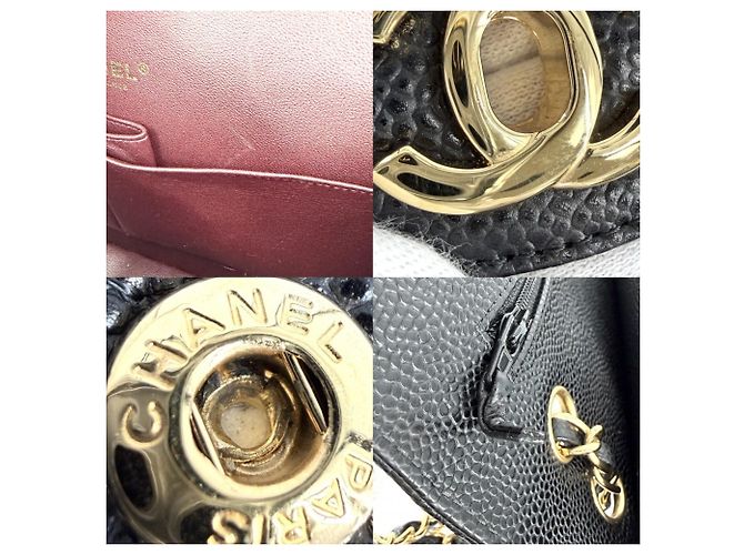 Borsa a tracolla Chanel Matelassé 25 Nero - vista 7