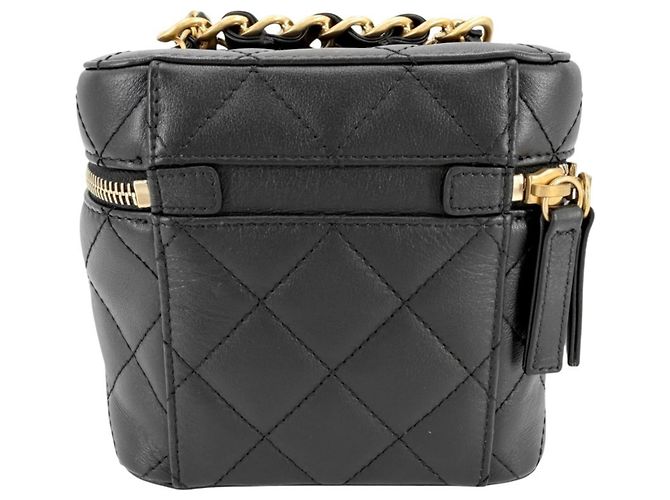 Vanity Borsa a tracolla Matelassé da donna Chanel Nero - vista 2