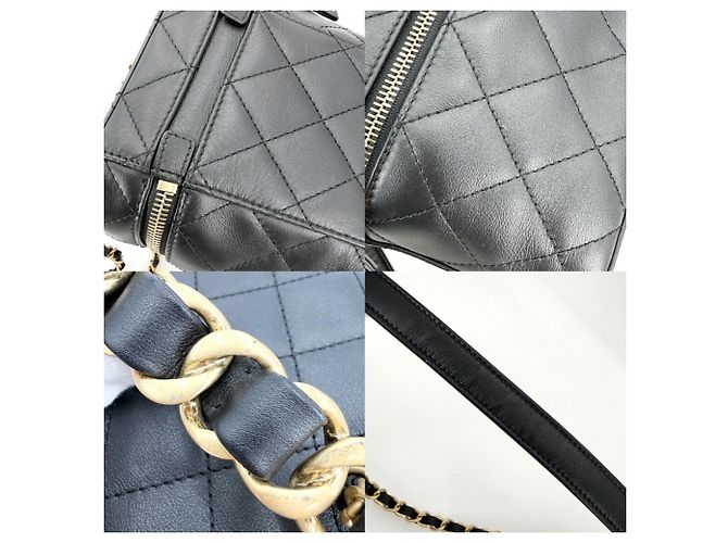 Vanity Borsa a tracolla Matelassé da donna Chanel Nero - vista 6