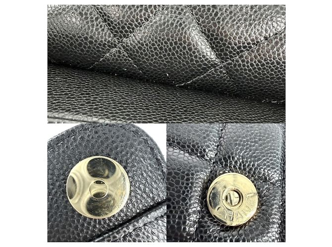 Timeless Portafoglio con catena Chanel Matelassé Nero - vista 7