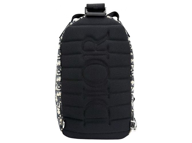 Christian Dior Borsa a tracolla mini Dior Homme da uomo Nero Beige Blu navy - vista 2