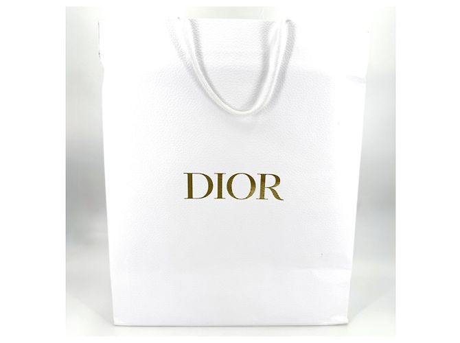 Borsa Book Tote da donna Christian Dior Beige Blu navy - vista 8