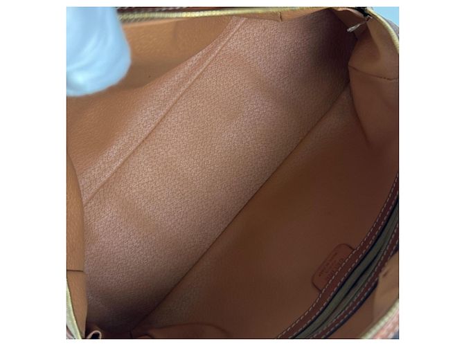 Céline Borsa a tracolla Celine Macadam Marrone - vista 4