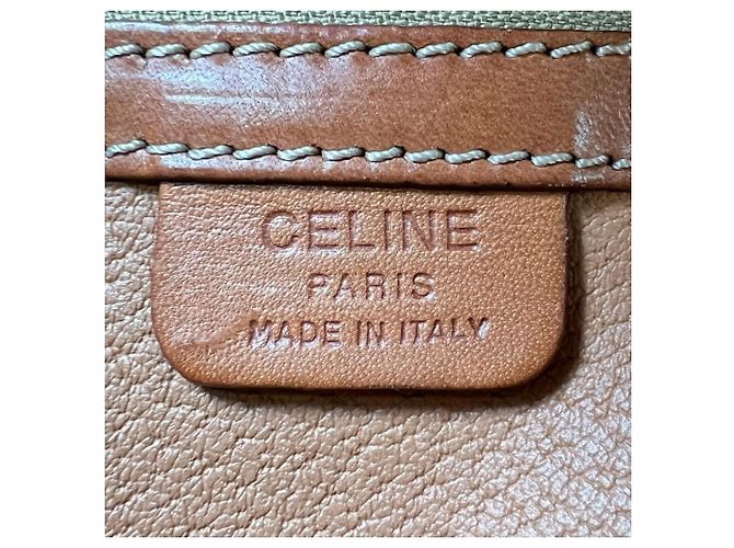 Céline Borsa a tracolla Celine Macadam Marrone - vista 6