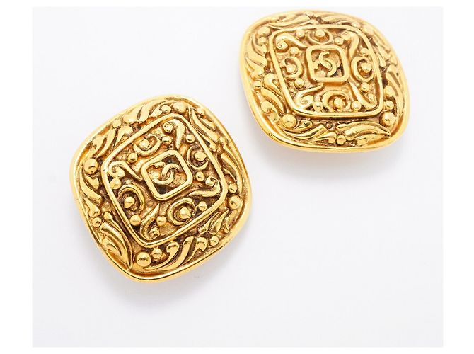 Orecchini a clip placcati oro Chanel D'oro - vista 2