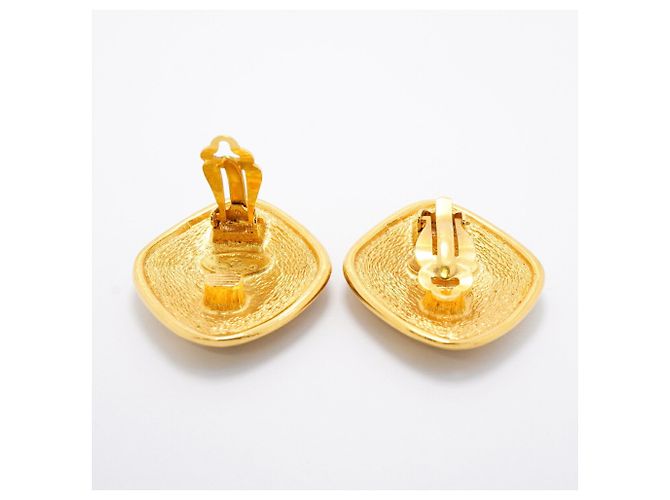 Orecchini a clip placcati oro Chanel D'oro - vista 3