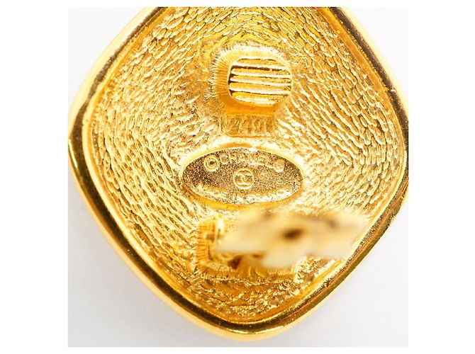 Orecchini a clip placcati oro Chanel D'oro - vista 4