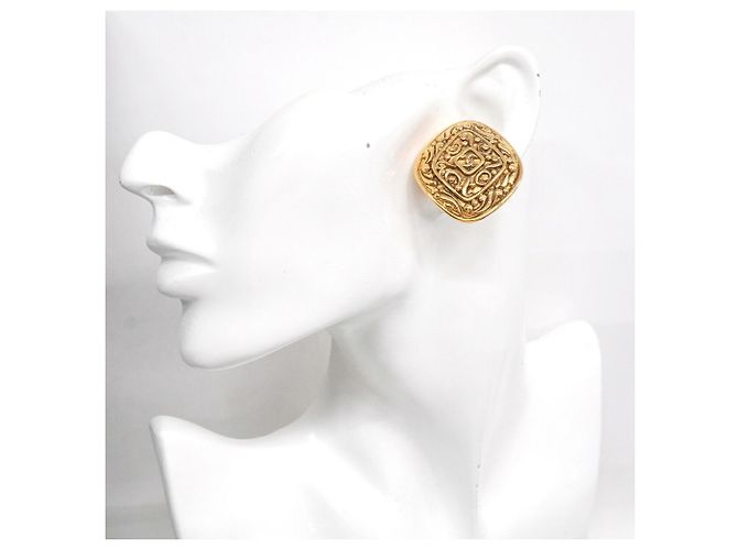 Orecchini a clip placcati oro Chanel D'oro - vista 5