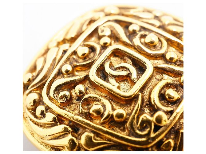 Orecchini a clip placcati oro Chanel D'oro - vista 7
