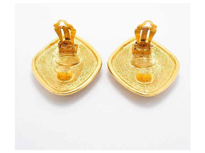 Orecchini a clip placcati oro Chanel D'oro - vista 8