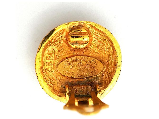 Timeless Orecchini a clip Chanel placcati oro D'oro - vista 4