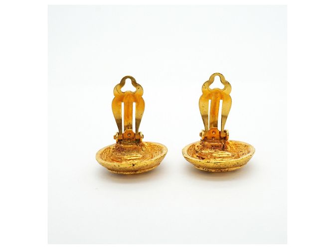 Timeless Orecchini a clip Chanel placcati oro D'oro - vista 6