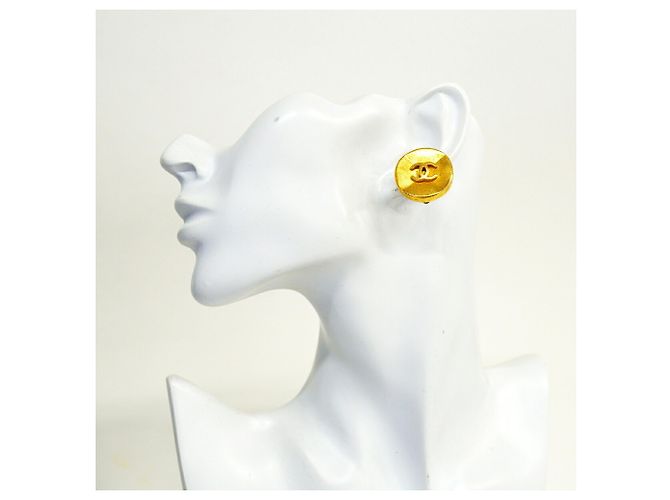 Orecchini a clip Chanel placcati oro D'oro - vista 5