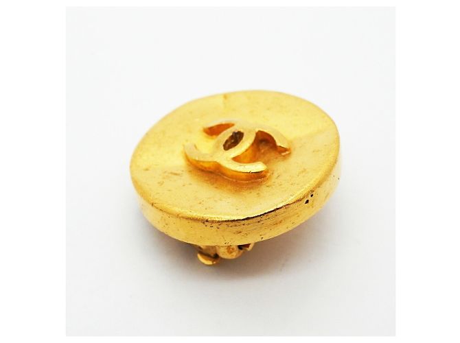 Orecchini a clip Chanel placcati oro D'oro - vista 6