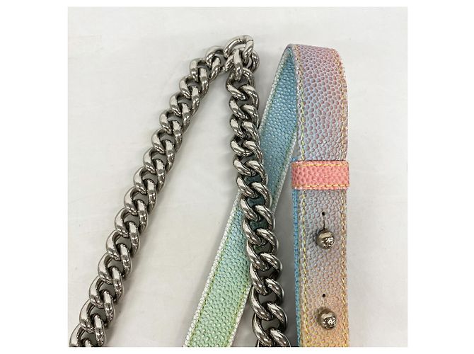 Borsa a tracolla Chanel Boy Chain Multicolore - vista 11