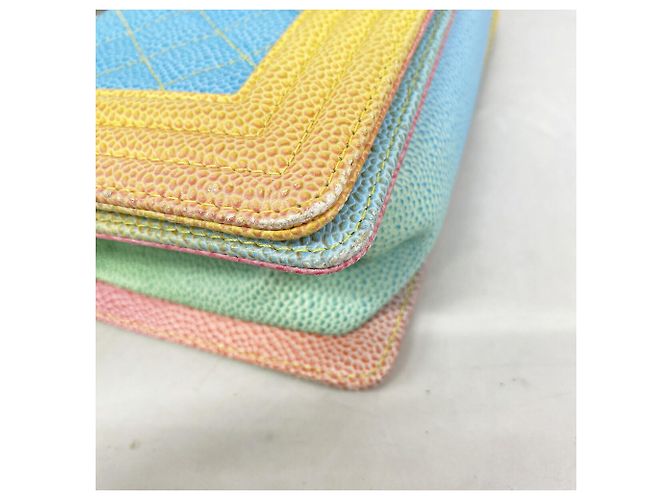 Borsa a tracolla Chanel Boy Chain Multicolore - vista 8