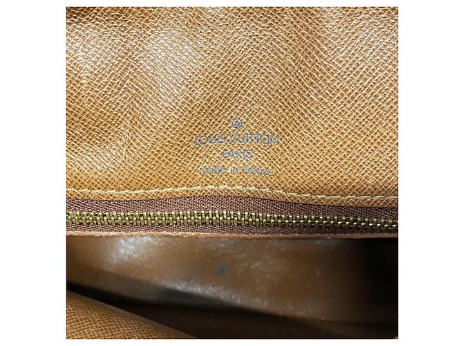 Borsa a tracolla Louis Vuitton Monogram Boulogne 30 Marrone - vista 5