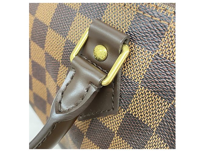 Borsa Louis Vuitton Damier Speedy 25 Damier ebene - vista 7