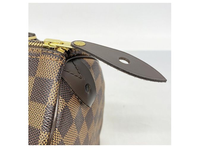 Borsa Louis Vuitton Damier Speedy 25 Damier ebene - vista 9