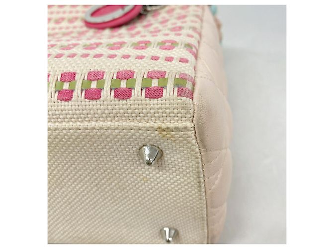 Borsa Christian Dior Cannage Lady Multicolore - vista 11
