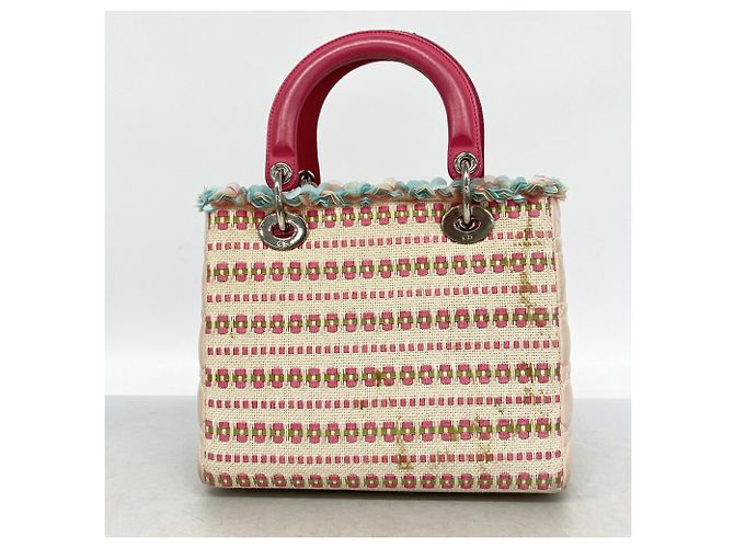 Borsa Christian Dior Cannage Lady Multicolore - vista 14
