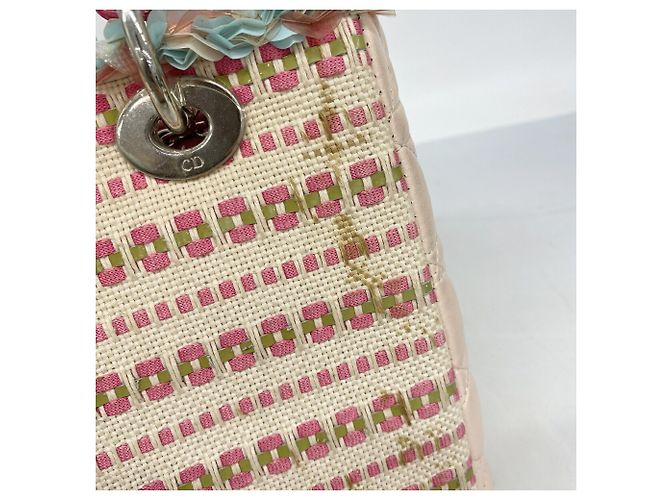 Borsa Christian Dior Cannage Lady Multicolore - vista 6