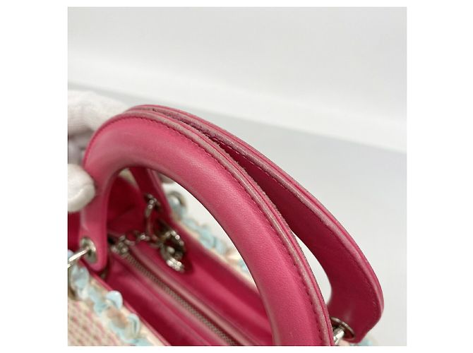 Borsa Christian Dior Cannage Lady Multicolore - vista 8