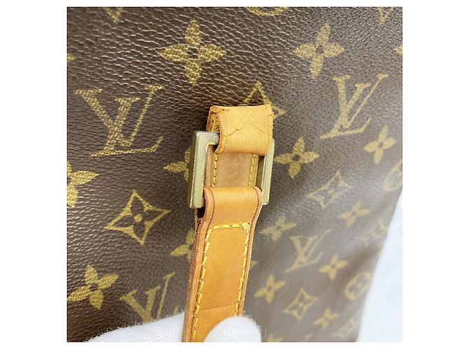 Borsa Tote Louis Vuitton Monogram Vavin GM Marrone - vista 7
