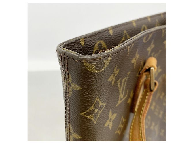 Borsa Tote Louis Vuitton Monogram Vavin GM Marrone - vista 9
