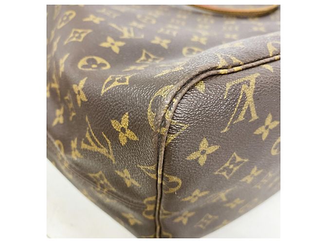 Borsa Tote Louis Vuitton Monogram Neverfull GM Marrone - vista 7