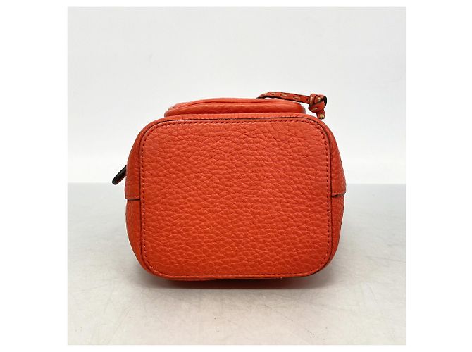 Fendi Montresor Mini Lederhandtasche Rot - Ansicht 3