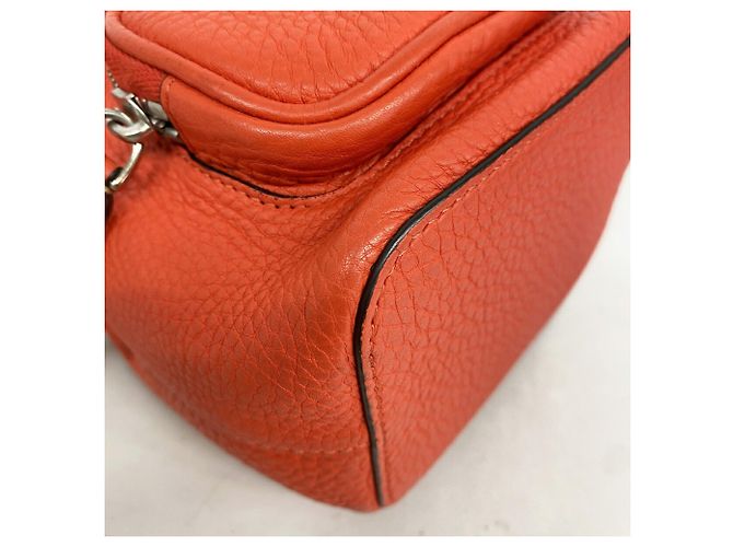 Fendi Montresor Mini Lederhandtasche Rot - Ansicht 7