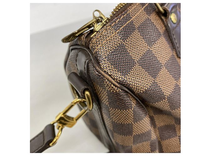 Borsa Louis Vuitton Damier Speedy Bandoulière 25 Damier ebene - vista 11