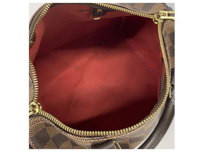 Borsa Louis Vuitton Damier Speedy Bandoulière 25 Damier ebene - vista 4