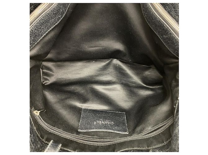 Borsa Tote Chanel On the Road Nero - vista 11