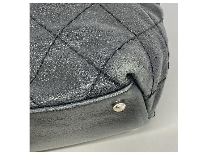 Borsa Tote Chanel On the Road Nero - vista 6