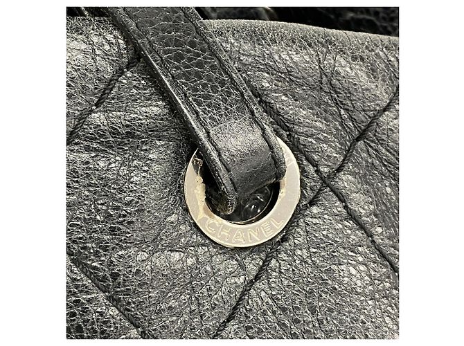 Borsa Tote Chanel On the Road Nero - vista 8