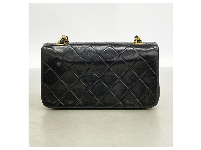 Borsa a tracolla Chanel Mini Matelassé con catena Nero - vista 10