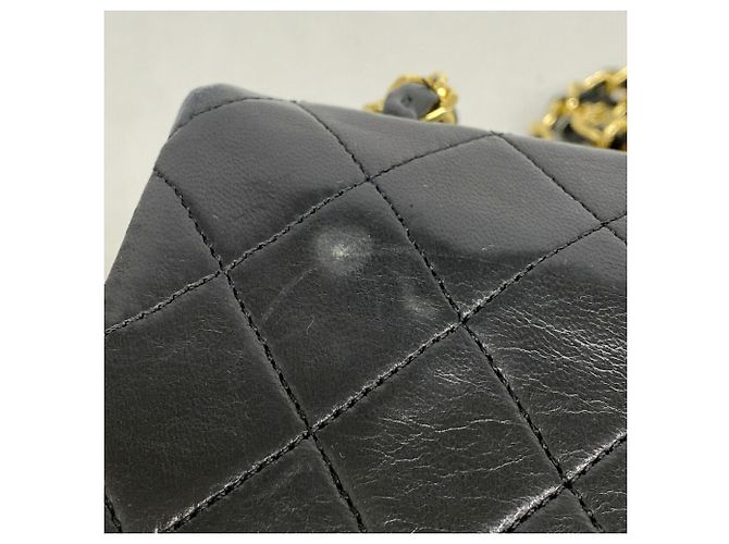 Borsa a tracolla Chanel Mini Matelassé con catena Nero - vista 6