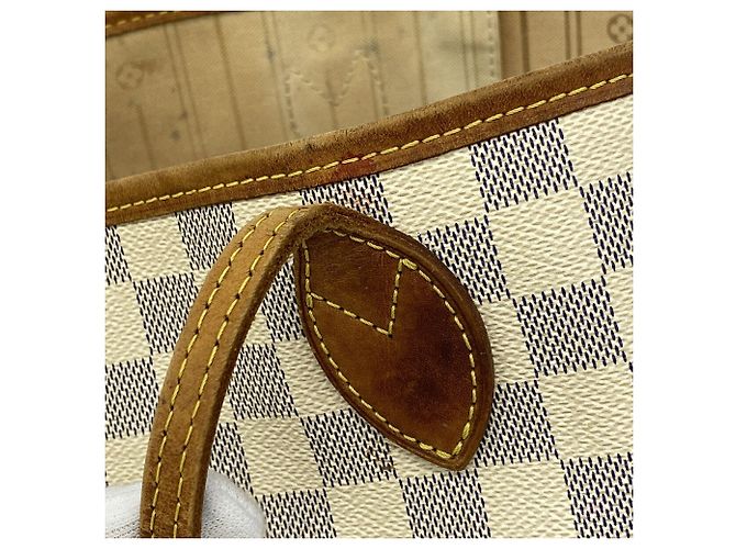 Borsa Tote Louis Vuitton Damier Neverfull MM Damier ebene - vista 9